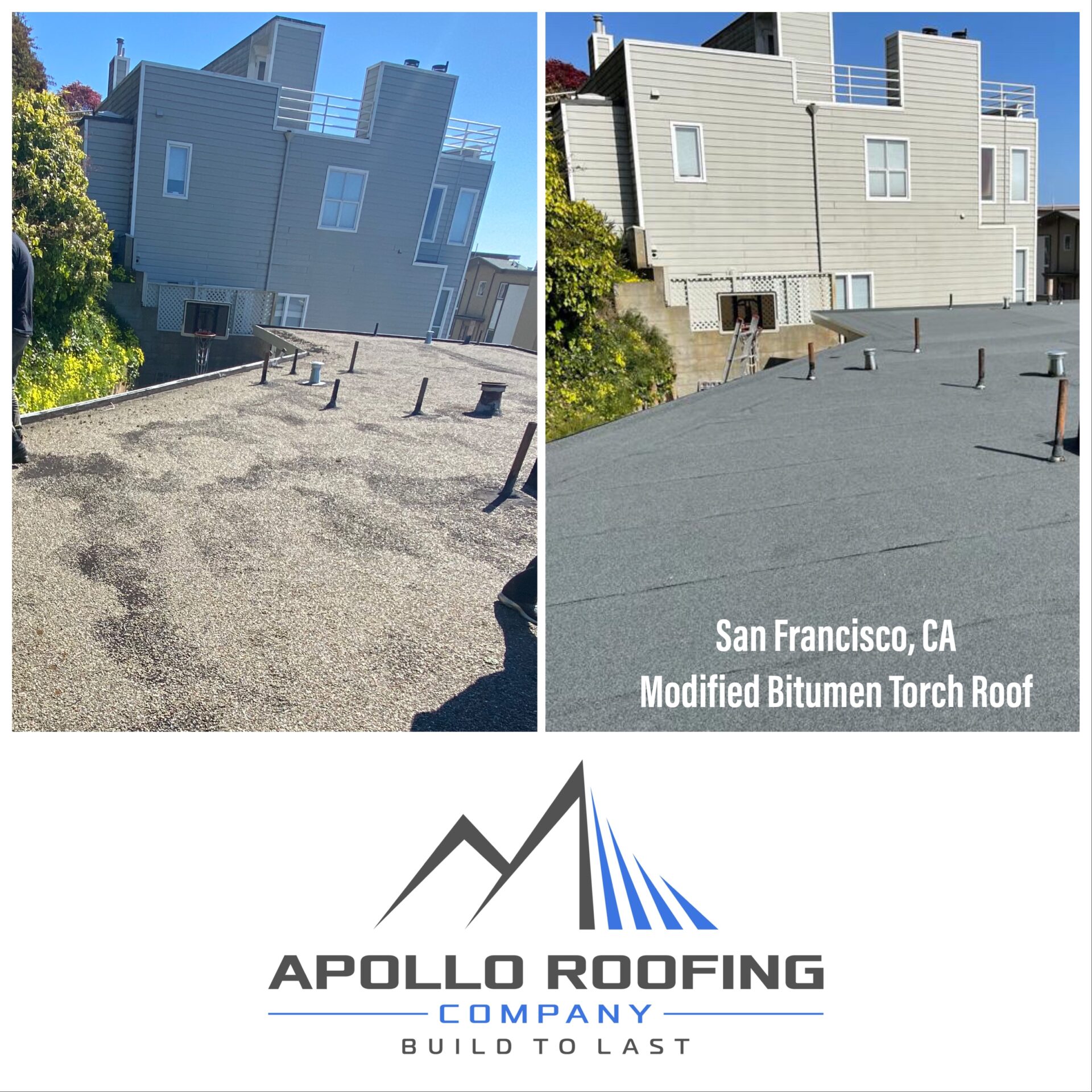 san francisco torch roof before and after