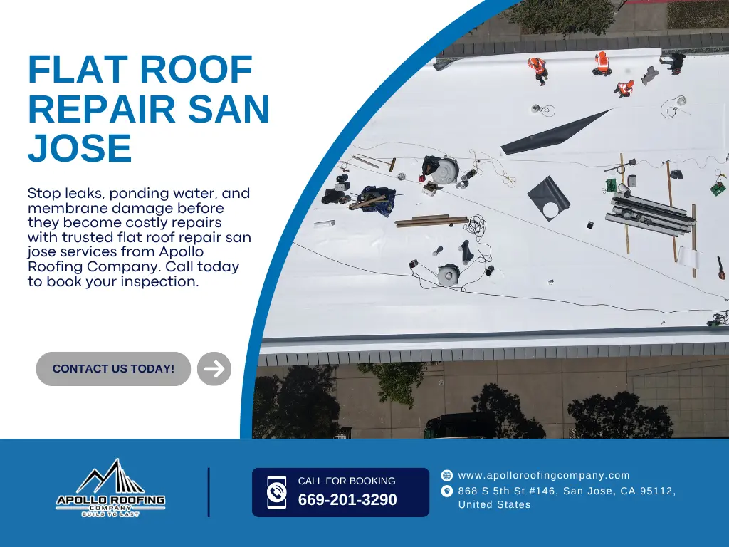 Guide to Flat Roof Repair in San Jose