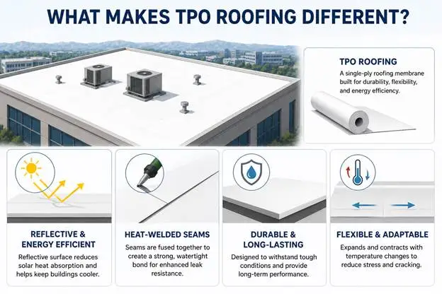 What Makes TPO Roofing Different