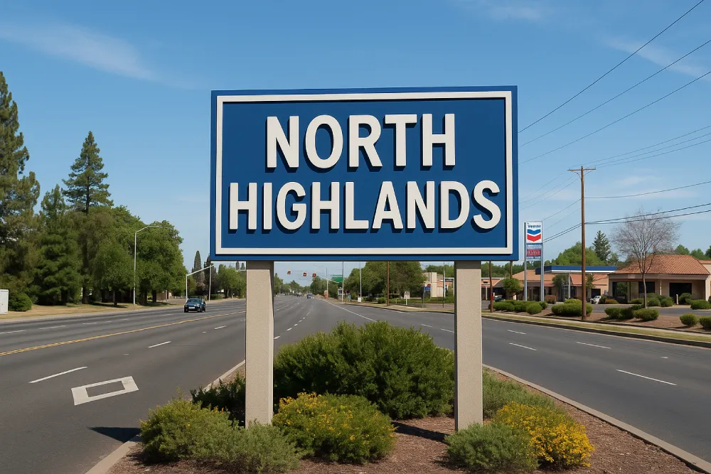 North Highlands in Sacramento County