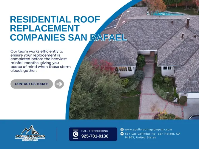 Time to Replace Your San Rafael Roof Before Rainy Season Hits