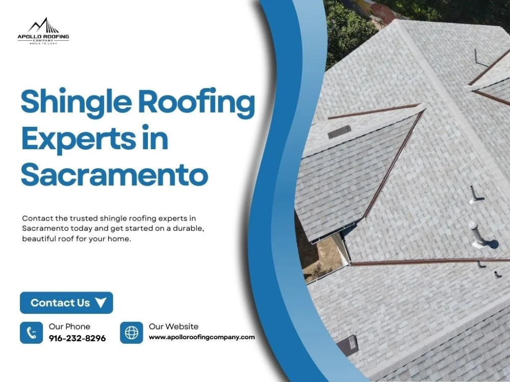 High-quality shingle roof protecting a Sacramento home from heat and storms.