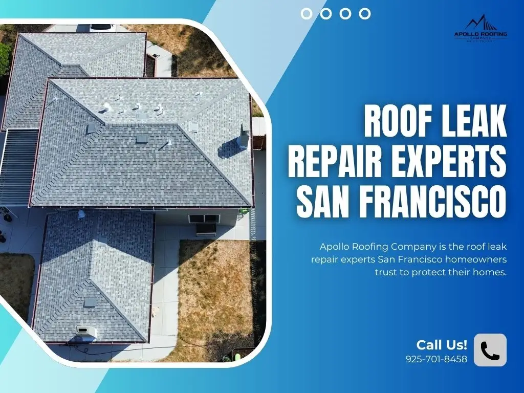 San Francisco roof leak repair service ensuring better insulation and lower energy bills