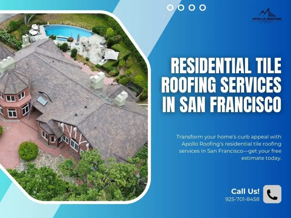San Francisco residential tile roof offering elegance and long-lasting value