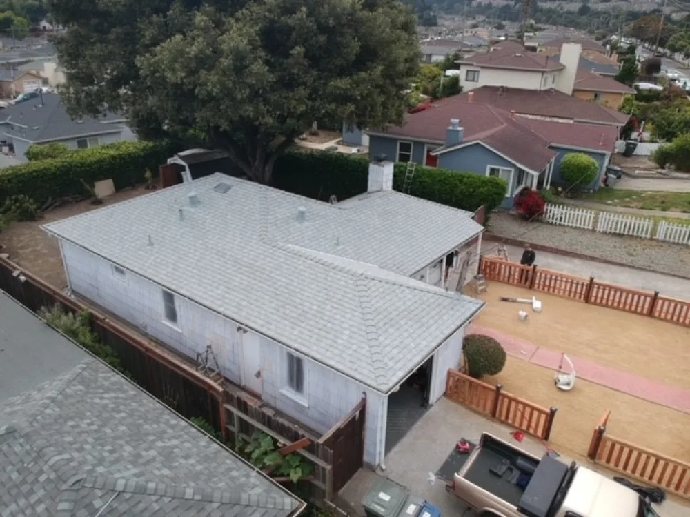 Roof leak repair estimate and inspection in Santa Cruz before the rainy season