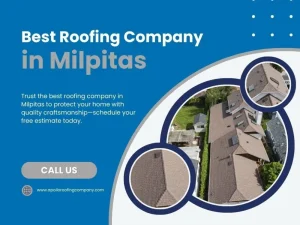 Row of Milpitas houses with freshly installed roofing systems