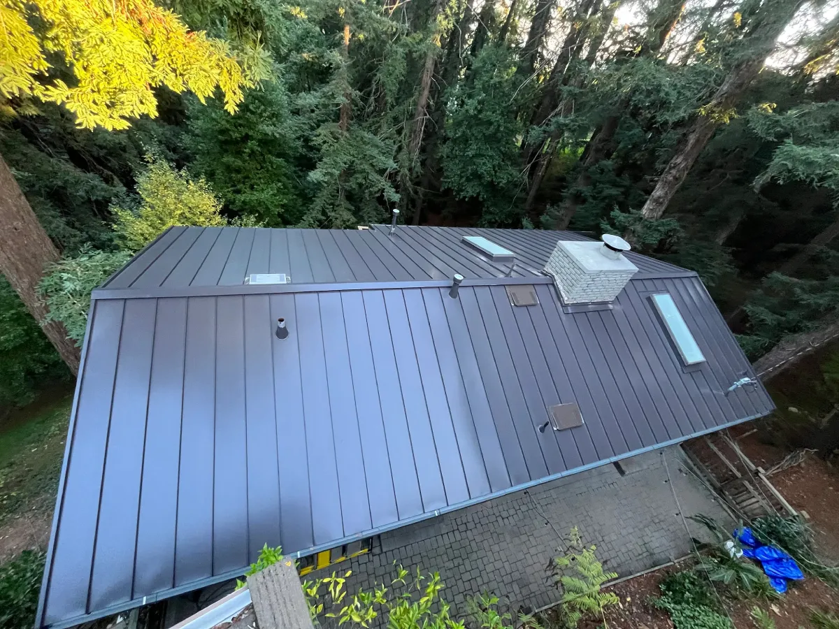 Metal Roof Replacement Project San Rafael - 3