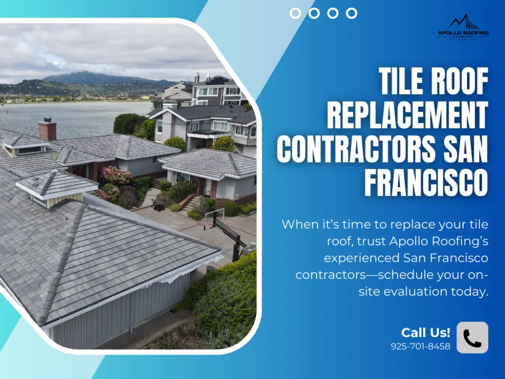 San Francisco homes with durable tile roofs before storm season