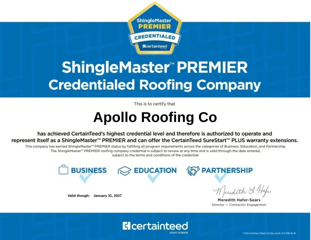 CertainTeed ShingleMaster Premier 2026