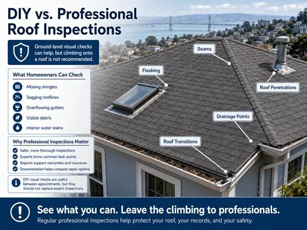 DIY vs. Professional Roof Inspections