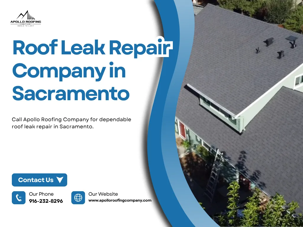 Roof Leak Repair Company in Sacramento