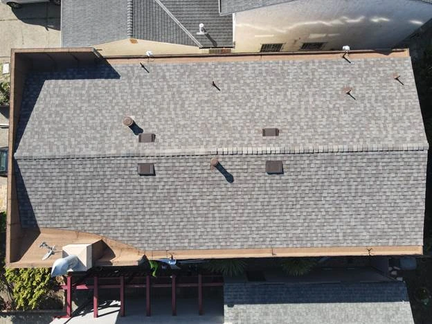 big gray roof