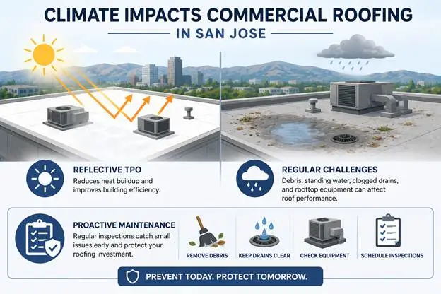 How Climate Affects Commercial Roofing Performance