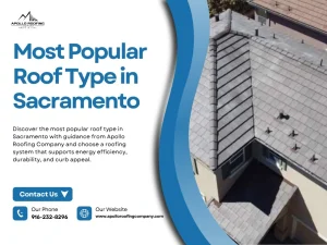 Most Popular Roof Type in Sacramento Weather