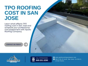 TPO Roofing Cost in San Jose