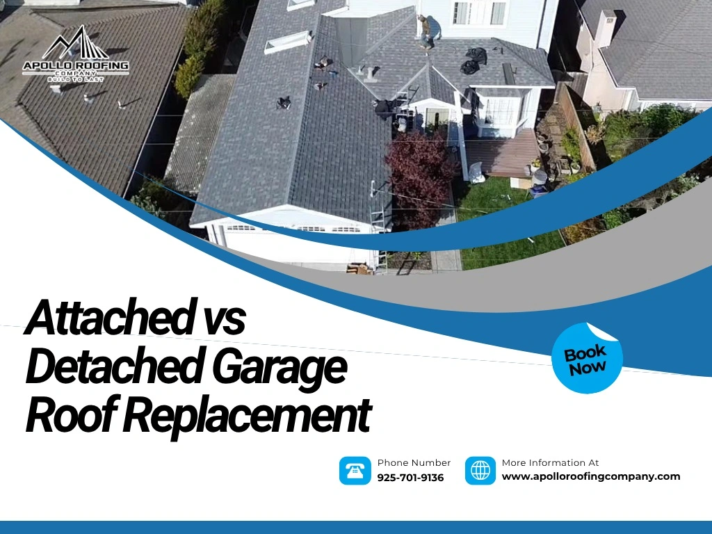 Attached vs Detached Garage Roof Replacement