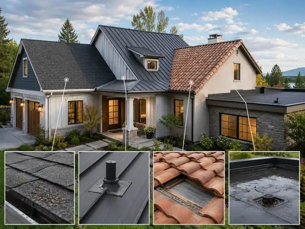 Choose Roofing Materials That Match Your Home
