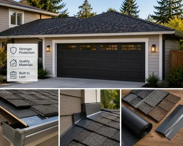 Replace Your Garage Roof With Confidence and Local Expertise