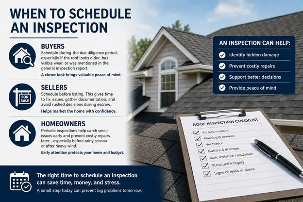 When to Schedule an Inspection