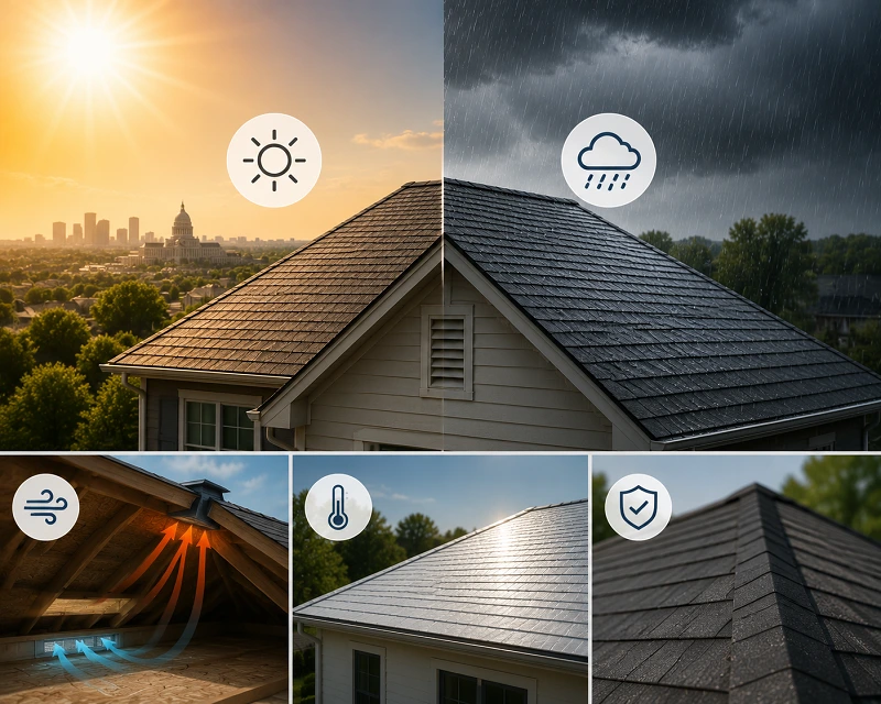 How Sacramento’s Climate Affects Roof Replacement Costs