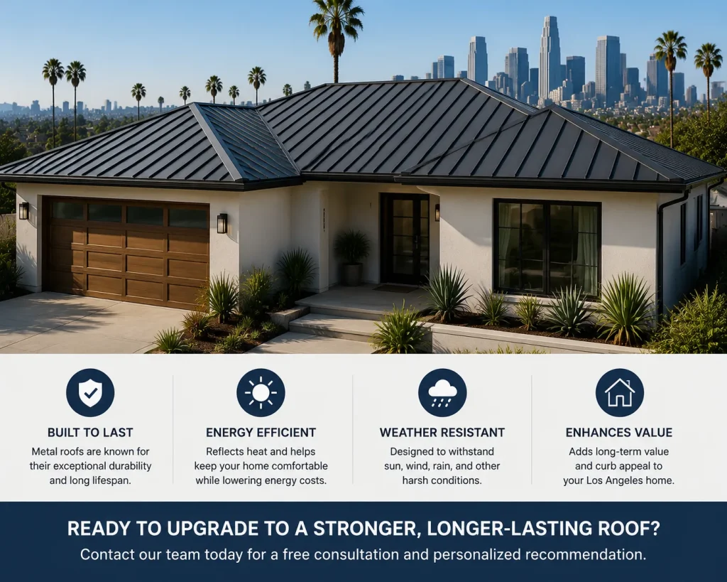 Is a Metal Roof Right for Your Los Angeles Home
