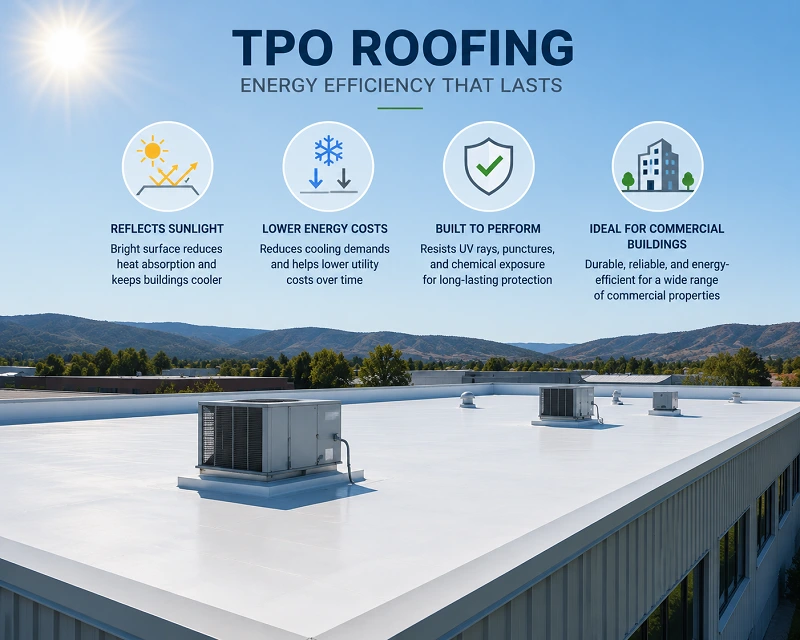 TPO Roofing for Energy Efficiency