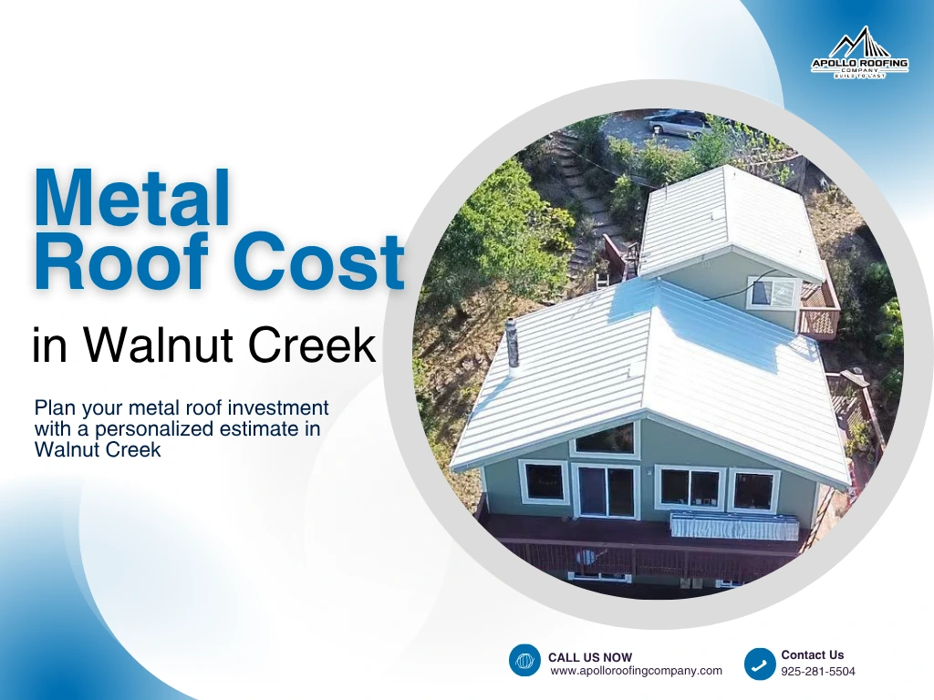 metal roof cost Walnut Creek