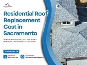 residential roof replacement cost in Sacramento