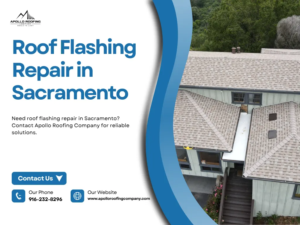 roof flashing repair Sacramento