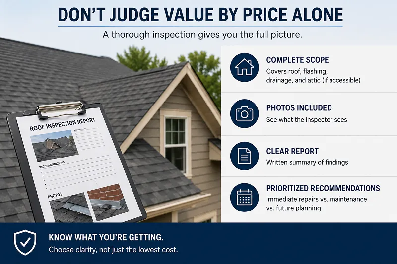 A Low Inspection Fee Does Not Always Mean Better Value
