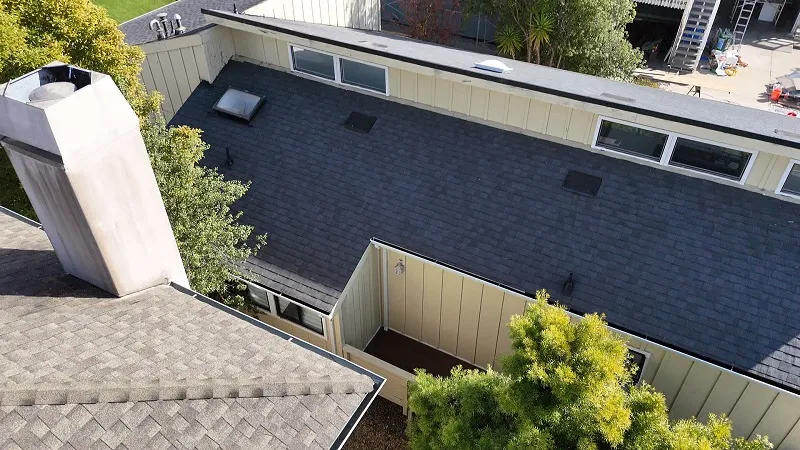 Asphalt shingle roof replacement Santa Cruz 3