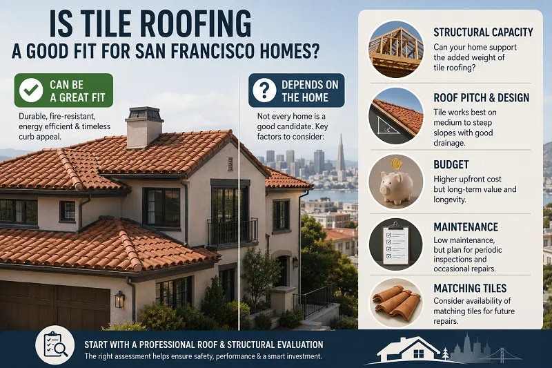 Is Tile Roofing a Good Fit for San Francisco Homes