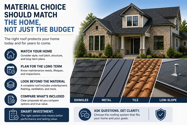 Material Choice Should Match the Home, Not Just the Budget