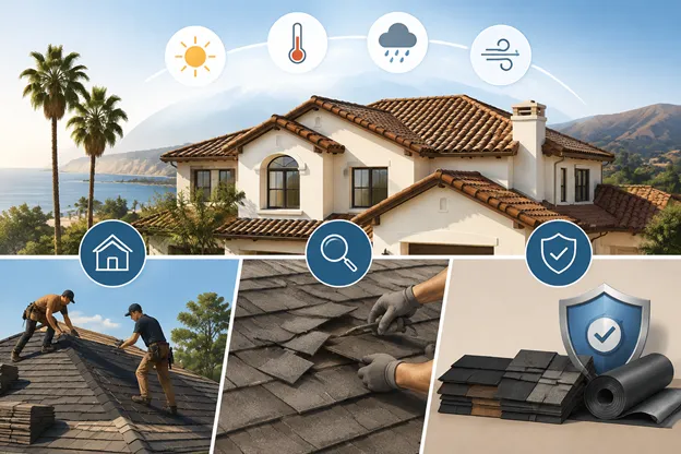 Roofing Services Designed for California Homes