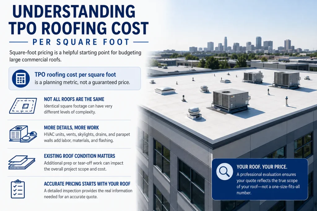 Understanding TPO Roofing Cost Per Square Foot