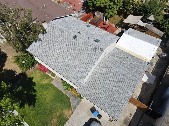 gray brown roof