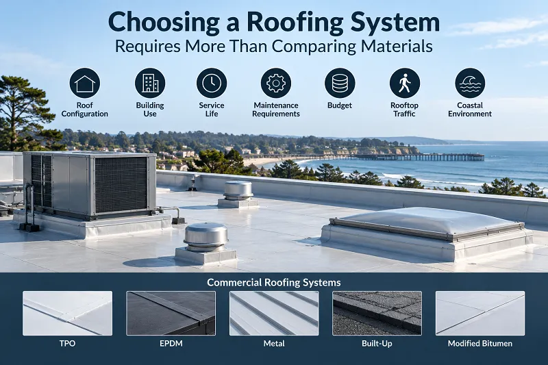 Choosing a Roofing System Requires More Than Comparing Materials