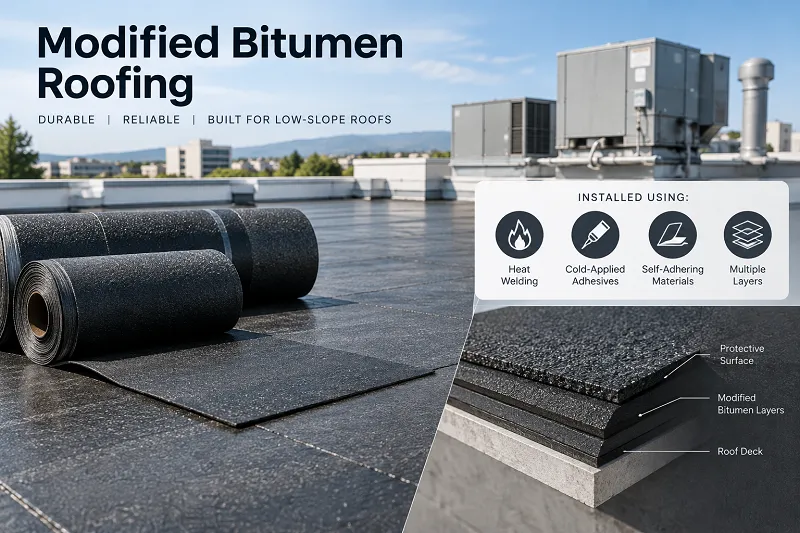 Modified Bitumen Roofing
