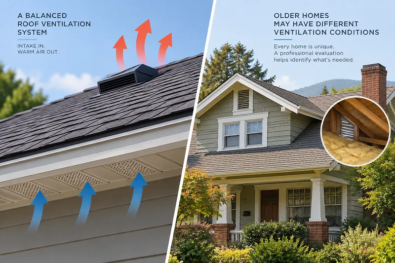 Older Homes May Have Different Ventilation Conditions
