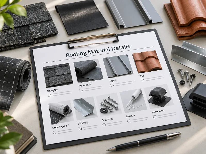 Pay Attention to Roofing Materials and Product Details
