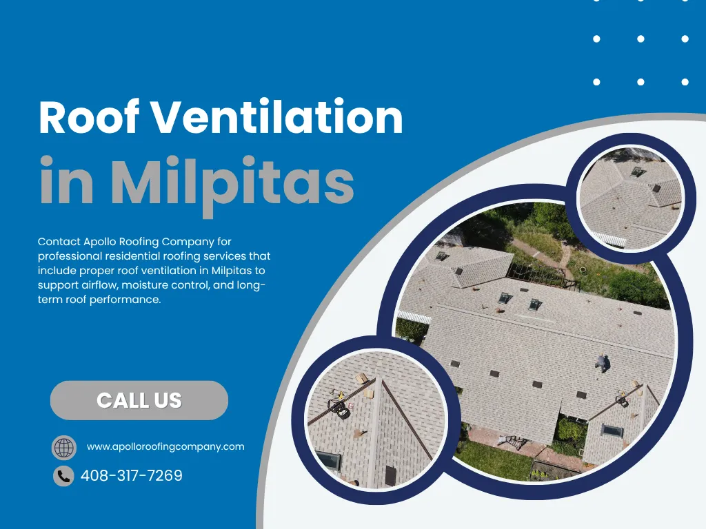 Roof Ventilation in Milpitas Homes
