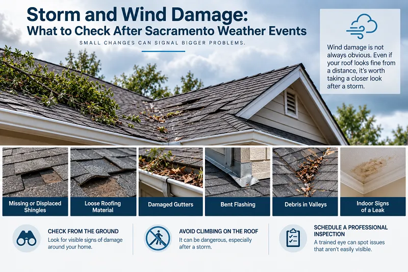Storm and Wind Damage What to Check After Sacramento Weather Events