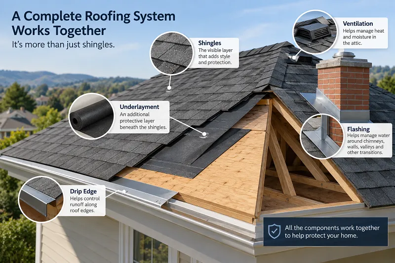 Why the Roofing System Matters as Much as the Shingles