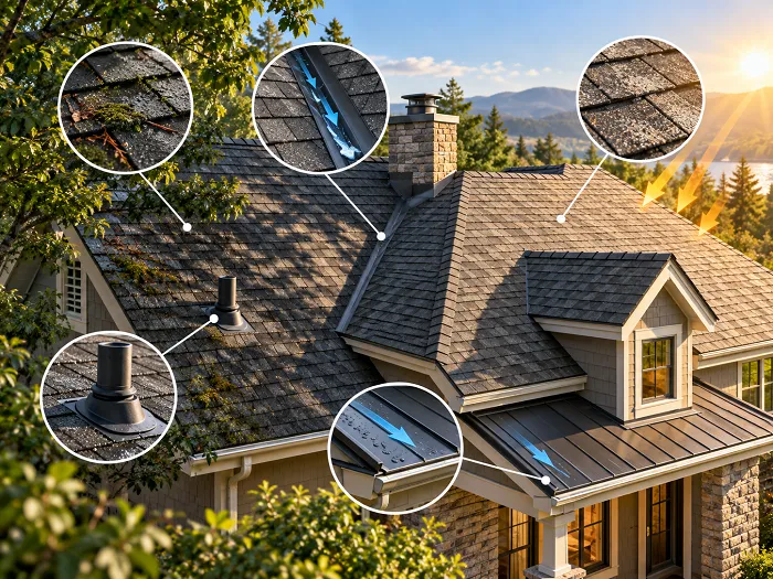 Roof Design and Exposure Also Make a Difference
