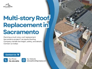 Roof Replacement for Multi-Story Homes in Sacramento