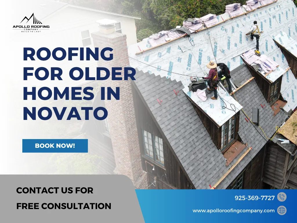 Roofing for Older Homes in Novato