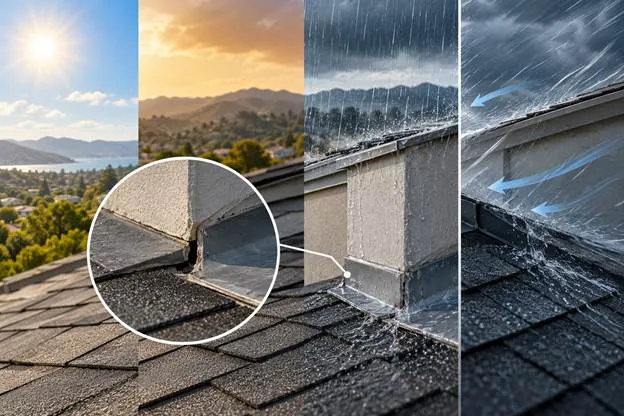 San Rafael Weather Can Put Roofing Details to the Test